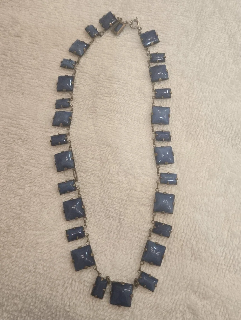Vintage Coro Moonglow Choker Length Necklace - Picture 1 of 5